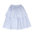Parni K400 Blue Stripe Tiered Skirt